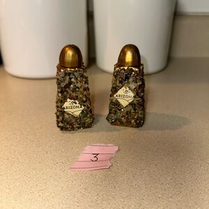 Arizona Souvenir Decorative Stone Salt and Pepper Shakers